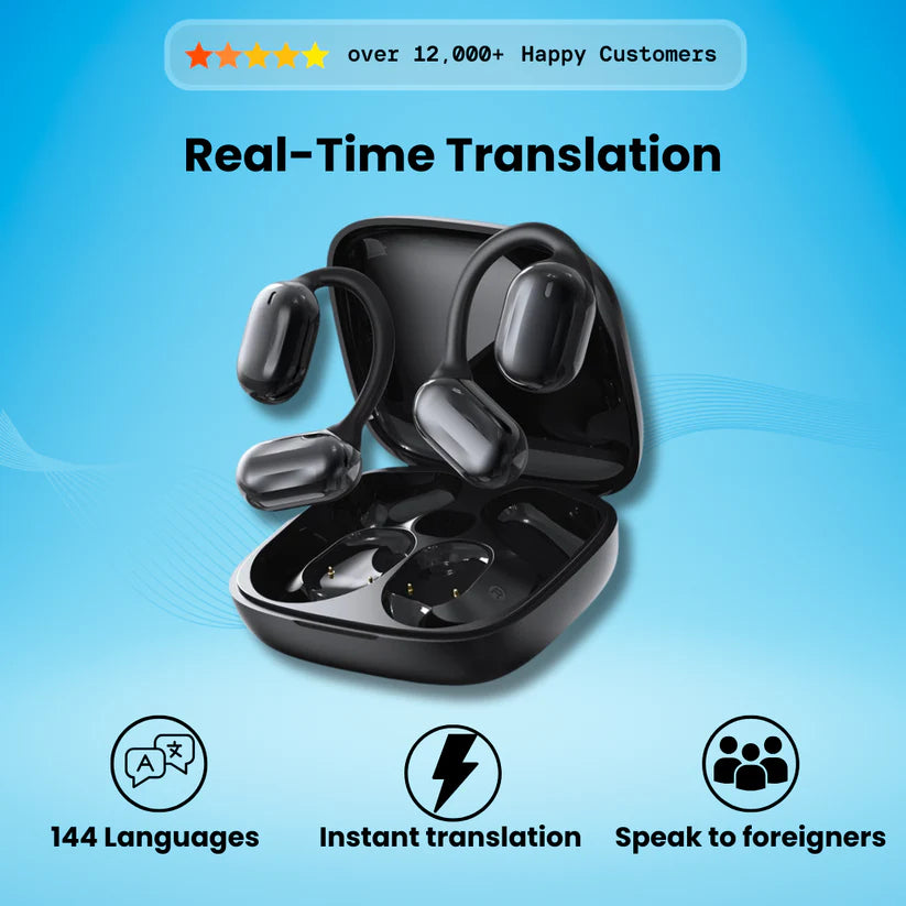 Communicate In Almost Any Foreign Language With Ai Translator Earbuds