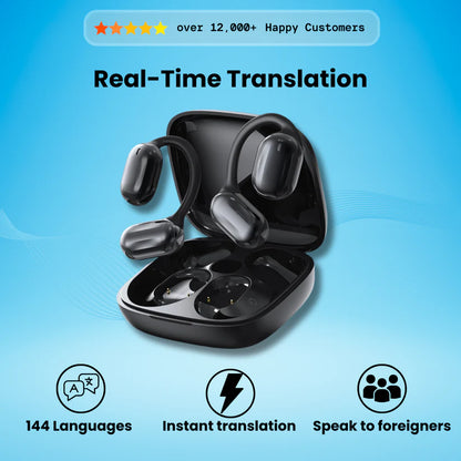 Communicate In Almost Any Foreign Language With Ai Translator Earbuds